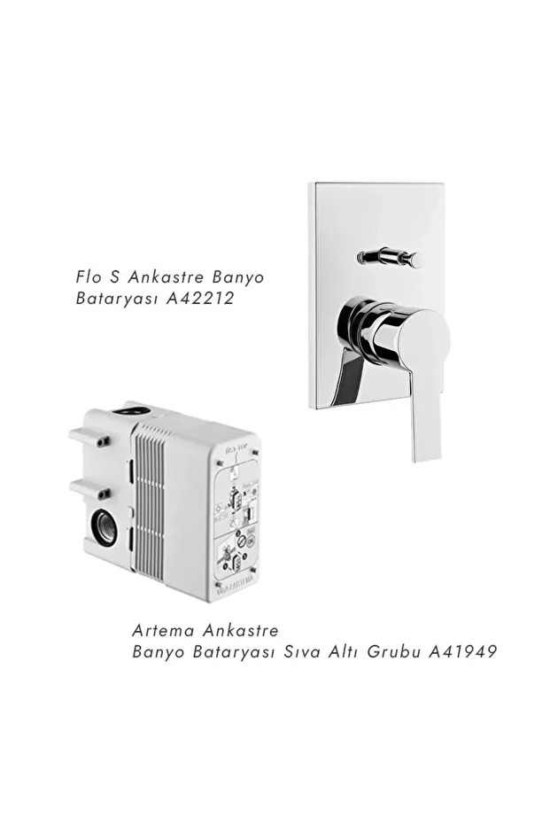 Flo S Ankastre Banyo Bataryası Seti A49297 ( Gagasız )