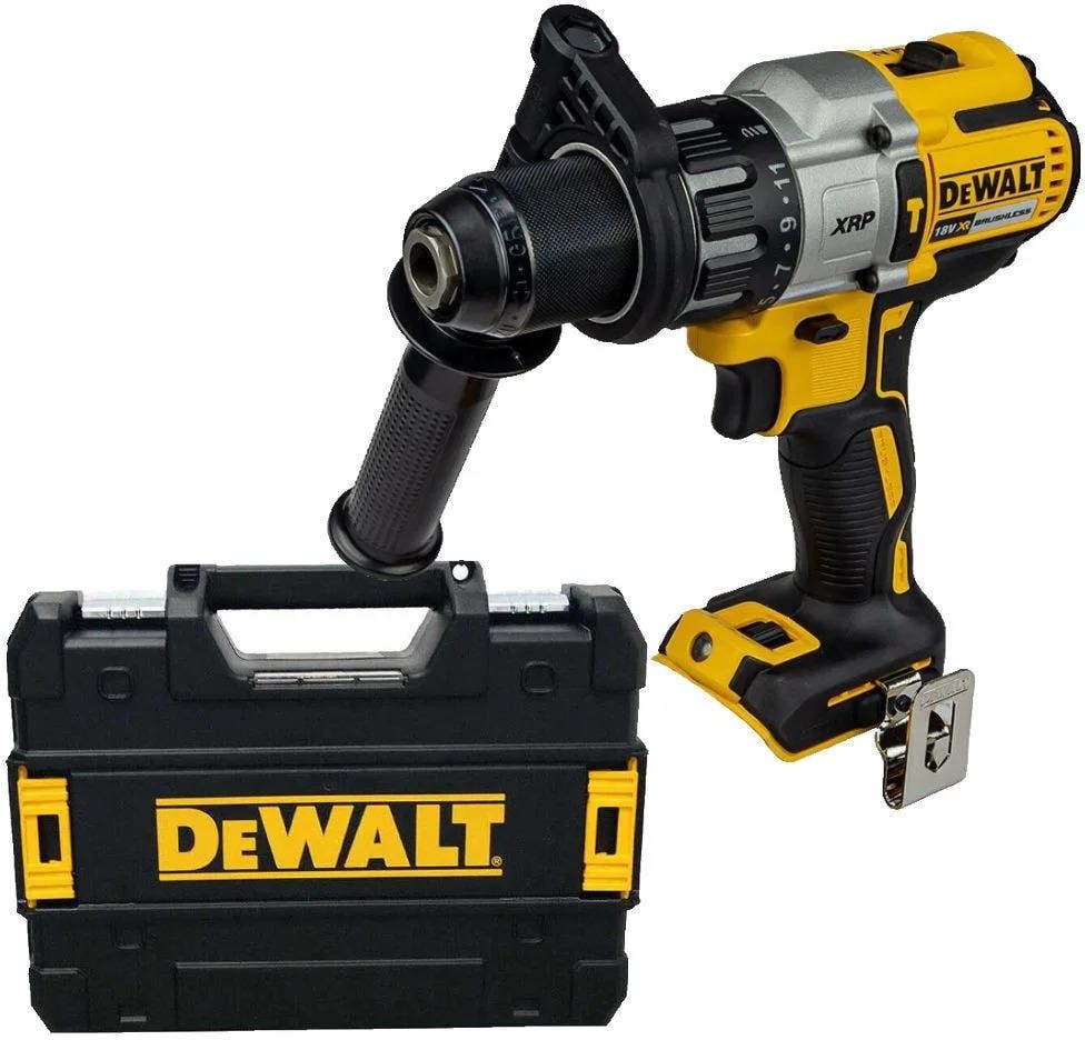 DEWALT DCD996NT + DCG412NT 2 Makine + 2 Adet 5 Amper Akü + 1 Şarj Cihazı Çantalı Set