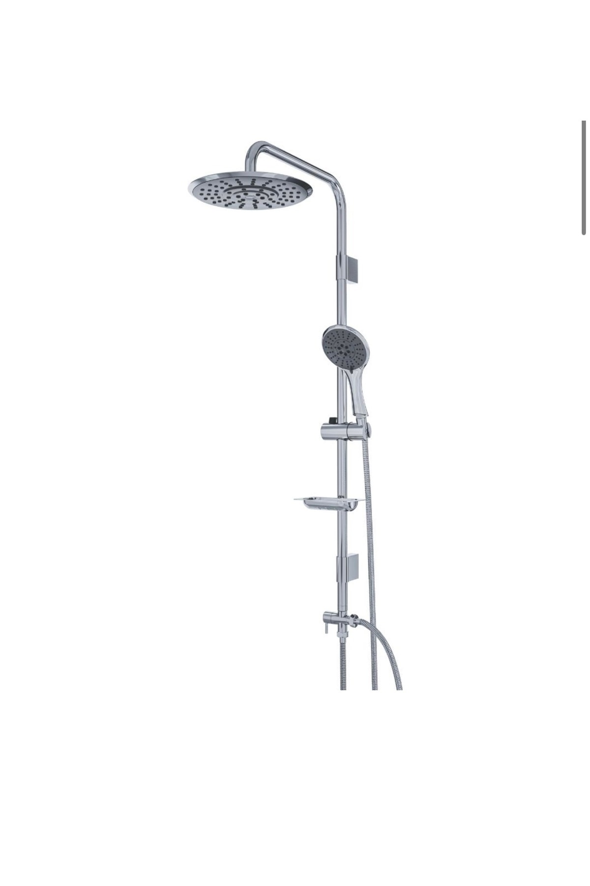 Faunda Duş Sistemi Yuvarlak Tasarım Tepe Yağmurlama Sistemi 5 Yıl Garantili