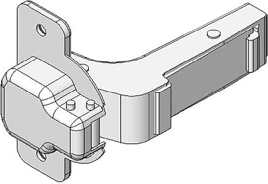 75T1750 Clip Top Süper Deve Menteşe 107°