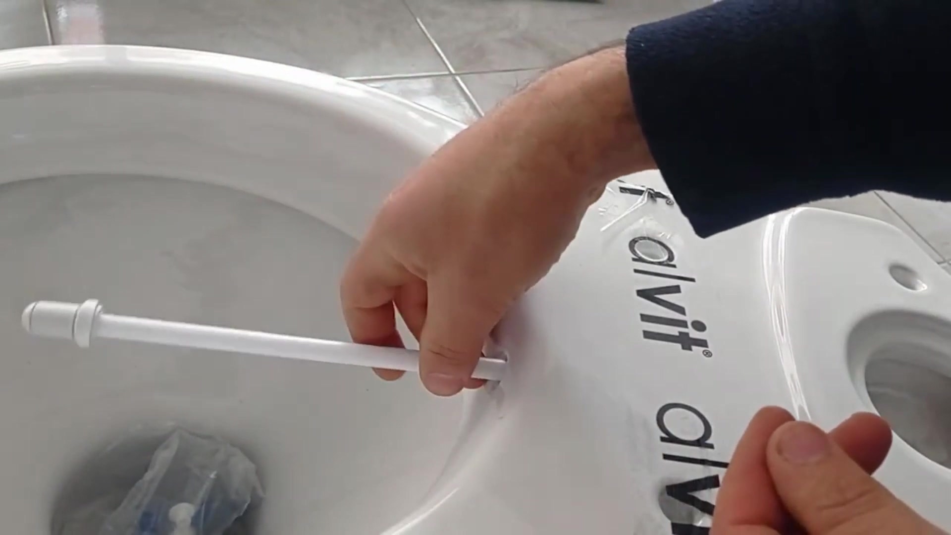 Klozet Taharet Çubuğu Plastik 29 Cm