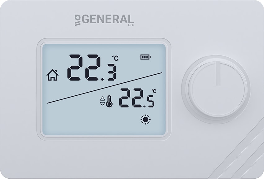 250 Rf Kablosuz Dijital Oda Termostatı