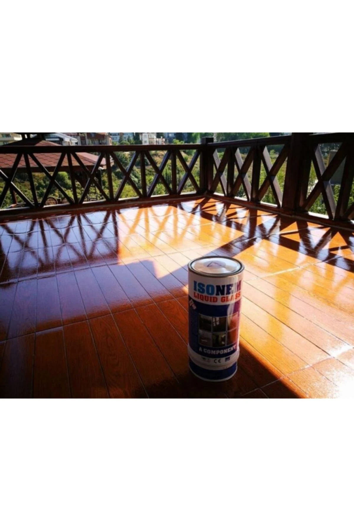 Liquid Glass 2 Kg Set Sıvı Cam Şeffaf Su Yalıtım Malzemesi