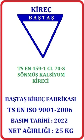 Sönmüş Toz Kireç 1 kg