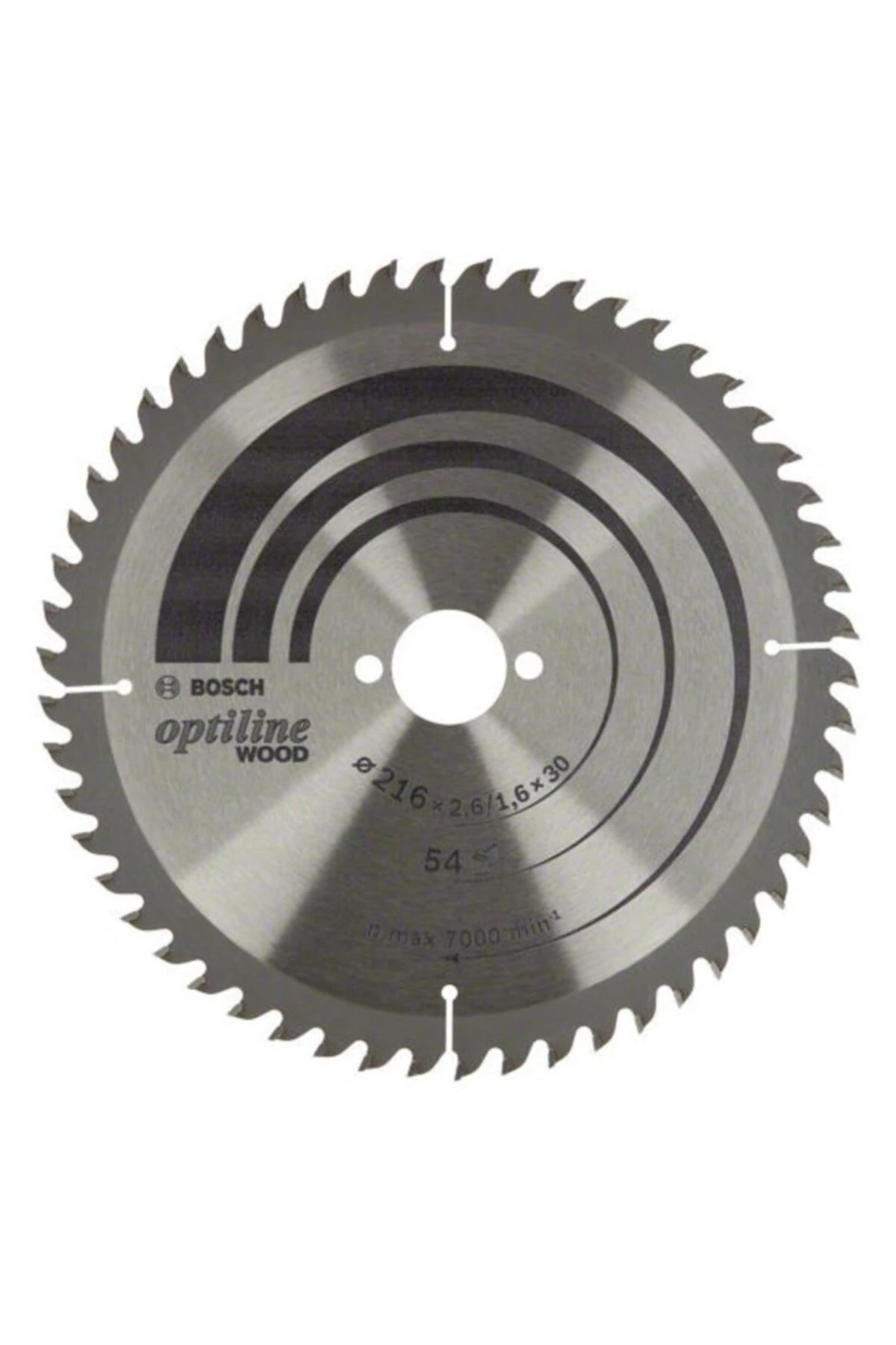 Optiline Wood 216*30mm 54diş (gts635-216) Daire Testere Bıçağı