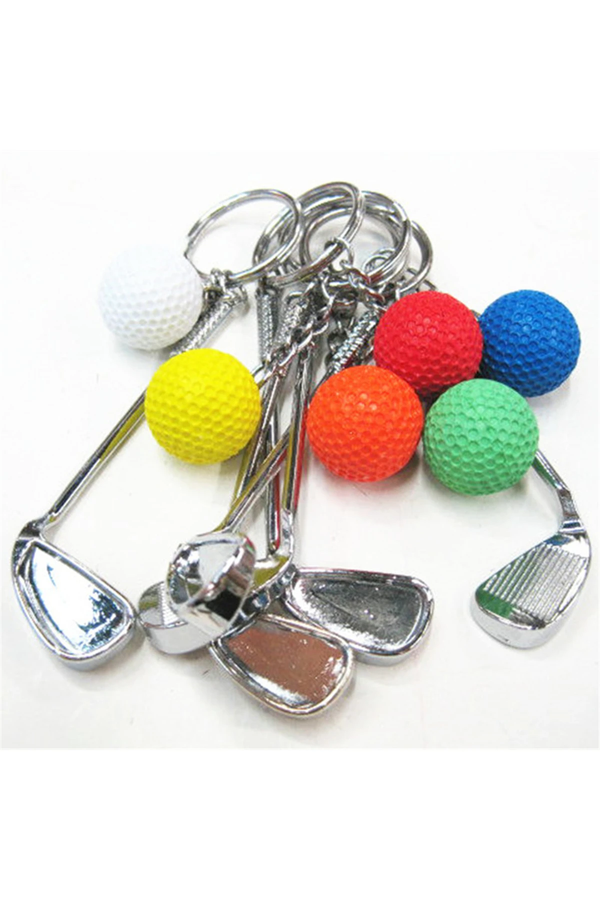 Golf Anahtarlık + Akıllı Anahtarlık Organizeri 2li Set - Golf Severler İçin Şık Hediye ZN4X7B