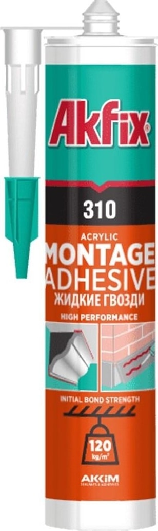 Kartonpiyer & Stropiyer Yapıştırıcı Beyaz 310 ml 5 Adet