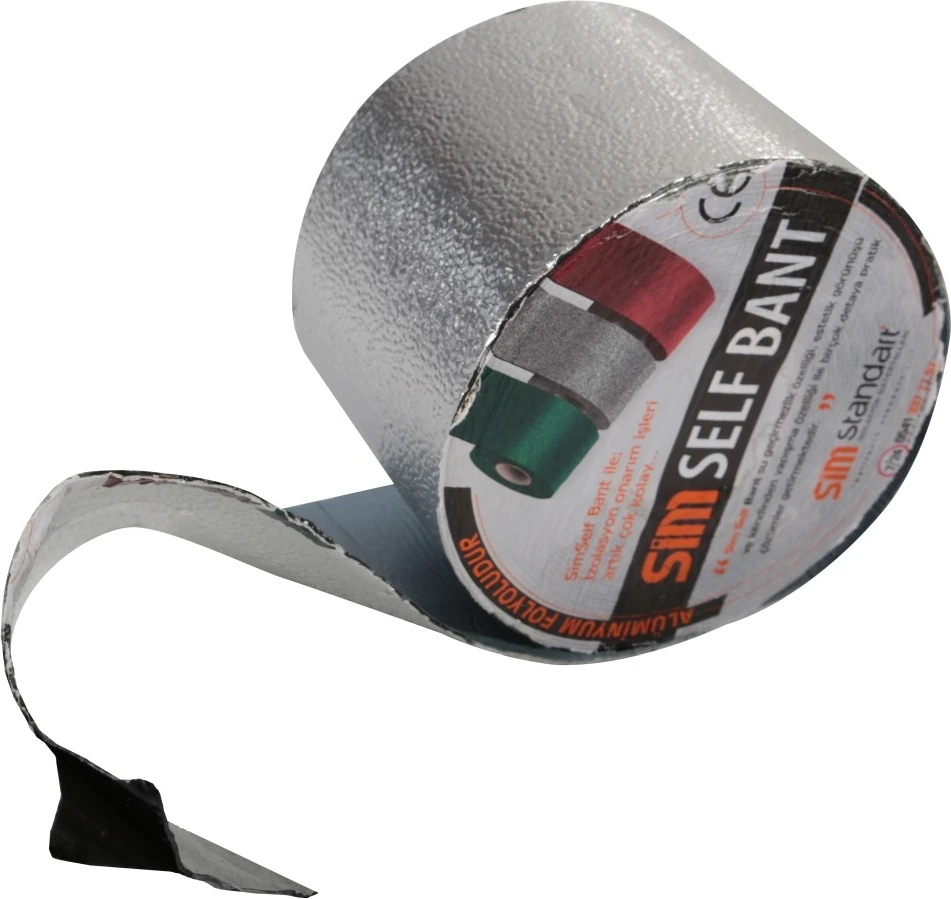 Ses Yalıtım Bantı - Simself Bant Alüminyum Folyolu (10CMX10M)