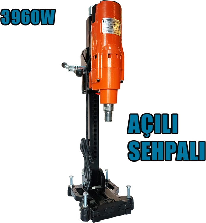 9317 Açılı Sehpalı Karot Makinesi 3300 Watt