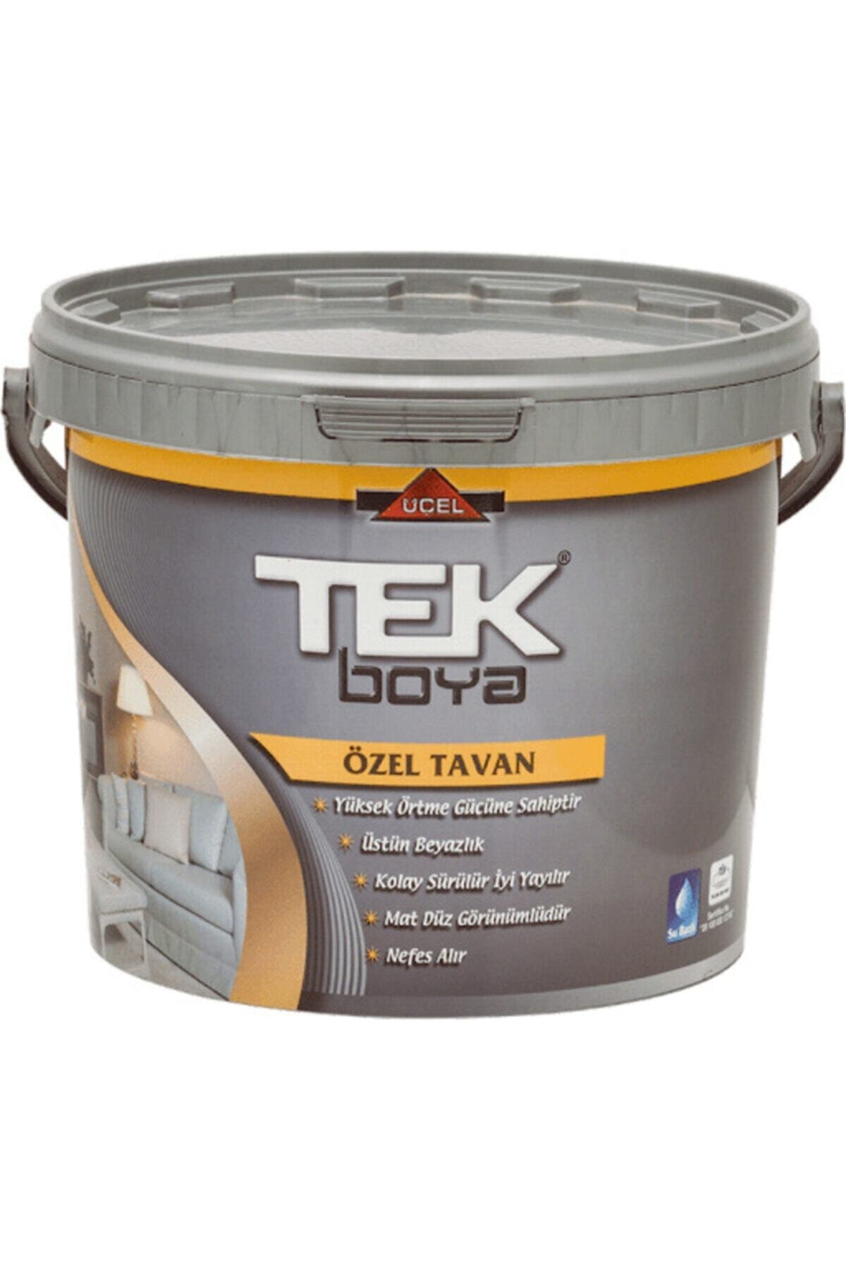 Tek Tavan Boyası 2.5 Lt = 3.5 Kg Beyaz