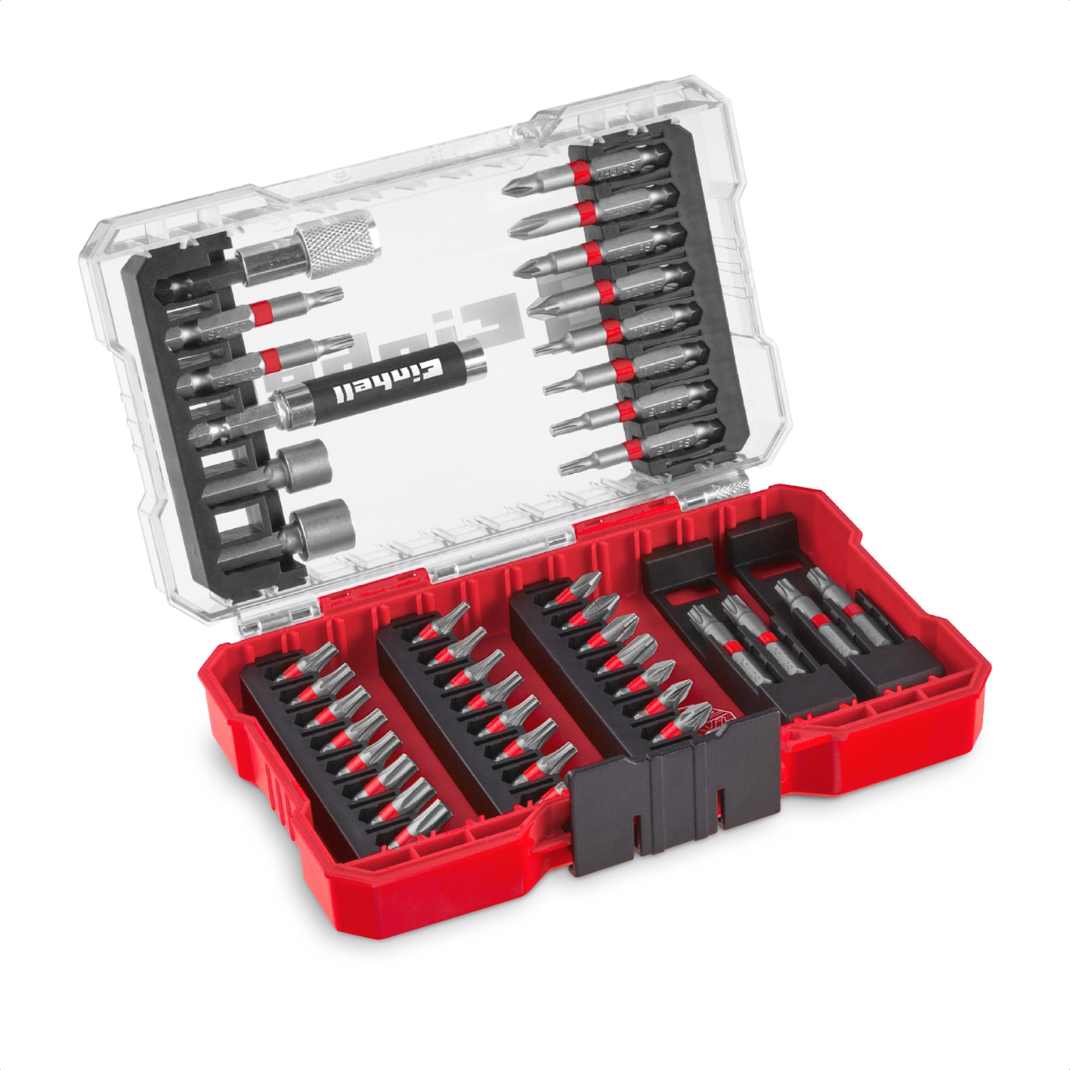 EİNHELL M-CASE 42 Parça Uç Seti (25 Mm Uçlar, 50 Mm Uçlar, Manyetik Tutucu, Lokma Uç, Hızlı Değiştirilebilir Uç Tutucu, Saklama Kutusu Dahil)
