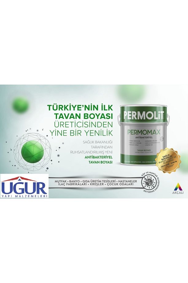 Permomax Antibakteriyel Tavan Boyası