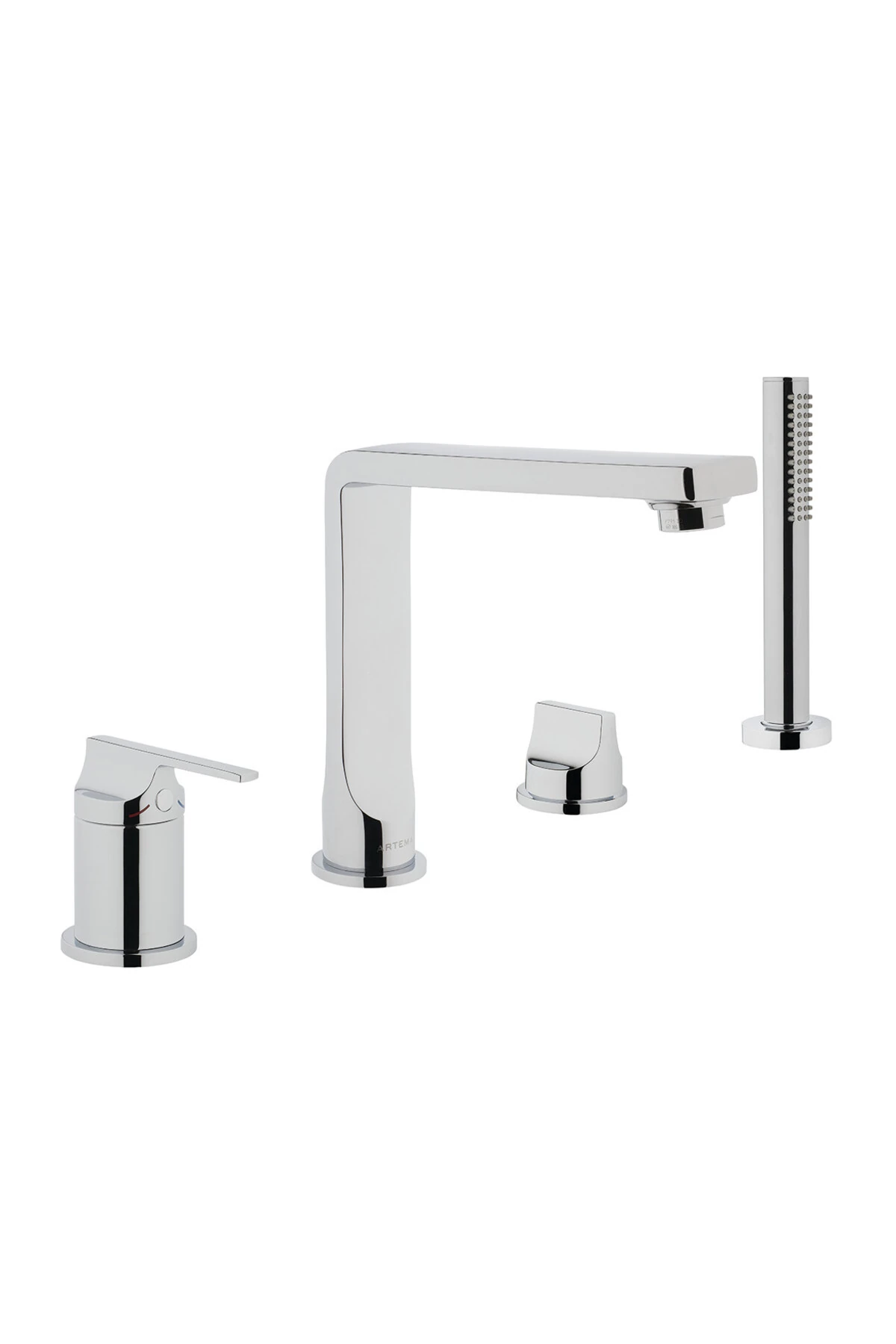 Suit L A42529 Küvet Bataryası, 4 Delikli, Krom