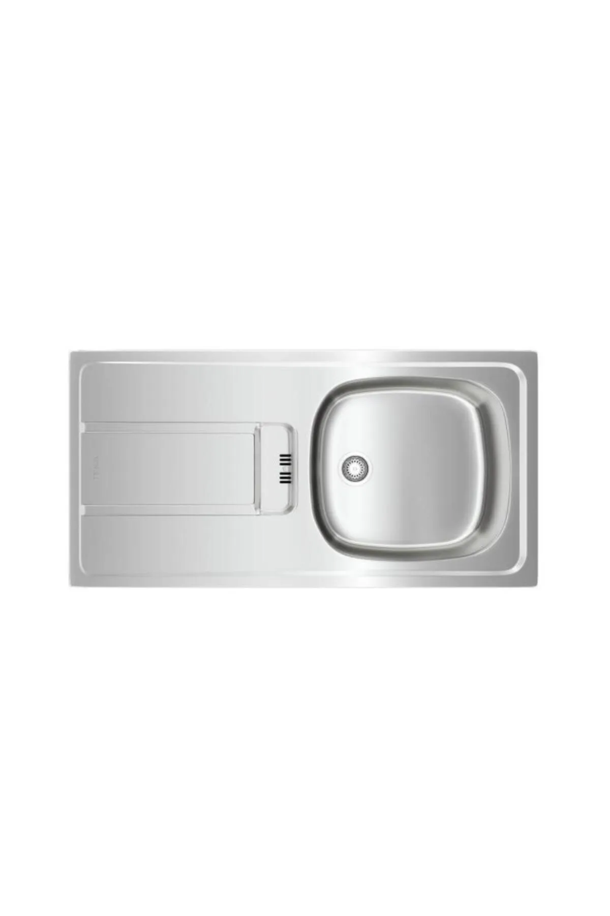 - Gravıty - Ankastre Sol Damlalıklı Eviye - Mikroketen Dokulu - 86 Cm - 115120044