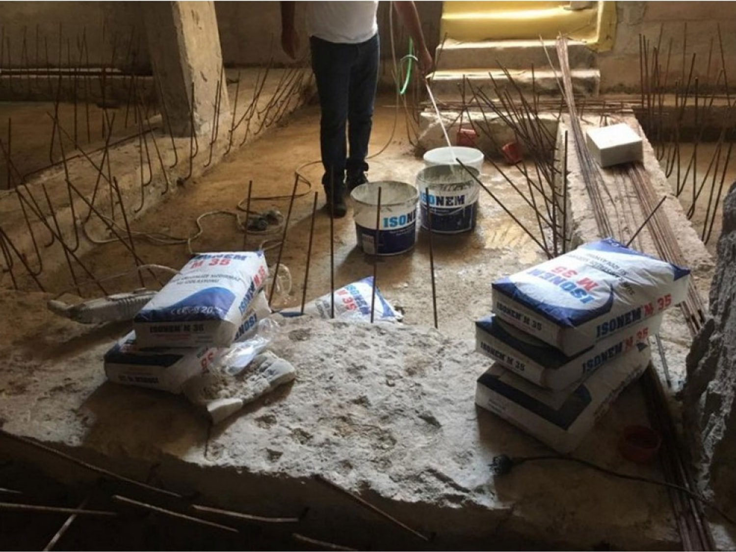 Isonem M35 Süper Kristalize Sızdırmaz Sıvı Yalıtım Malzemesi 20 kg