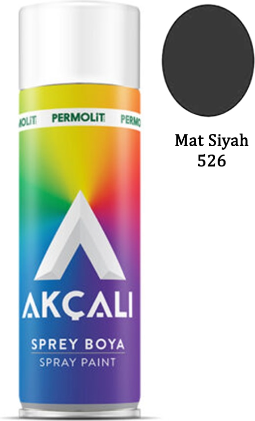 Sprey Boya 526 Mat Siyah 400ML