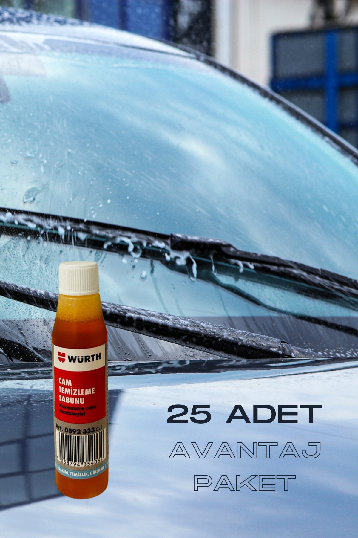 Cam Temizleme Sabunu 32ml X 25 Adet