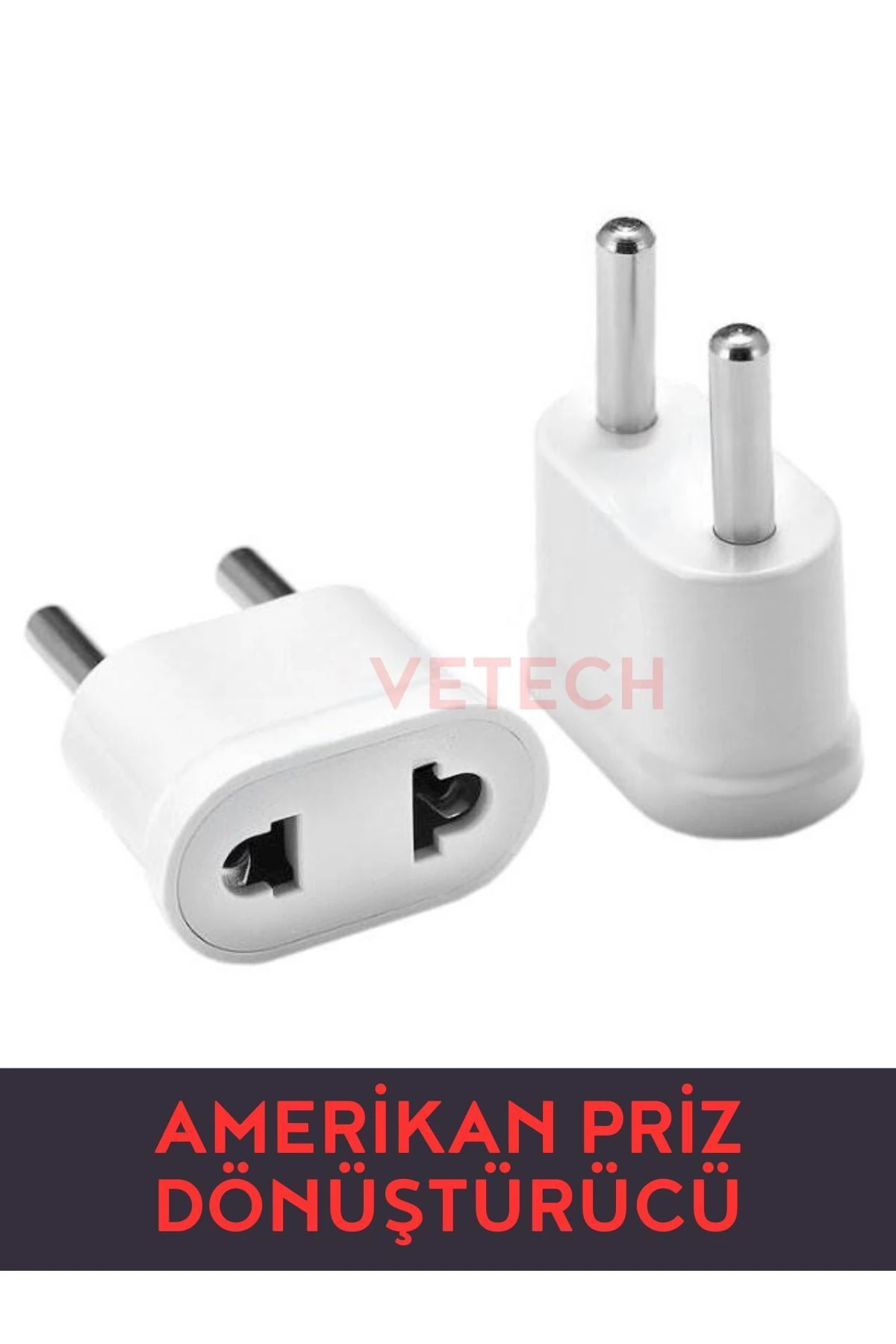 Amerikan Priz Dönüştürücü Amerikan Tipi Standart Fiş Çevirici