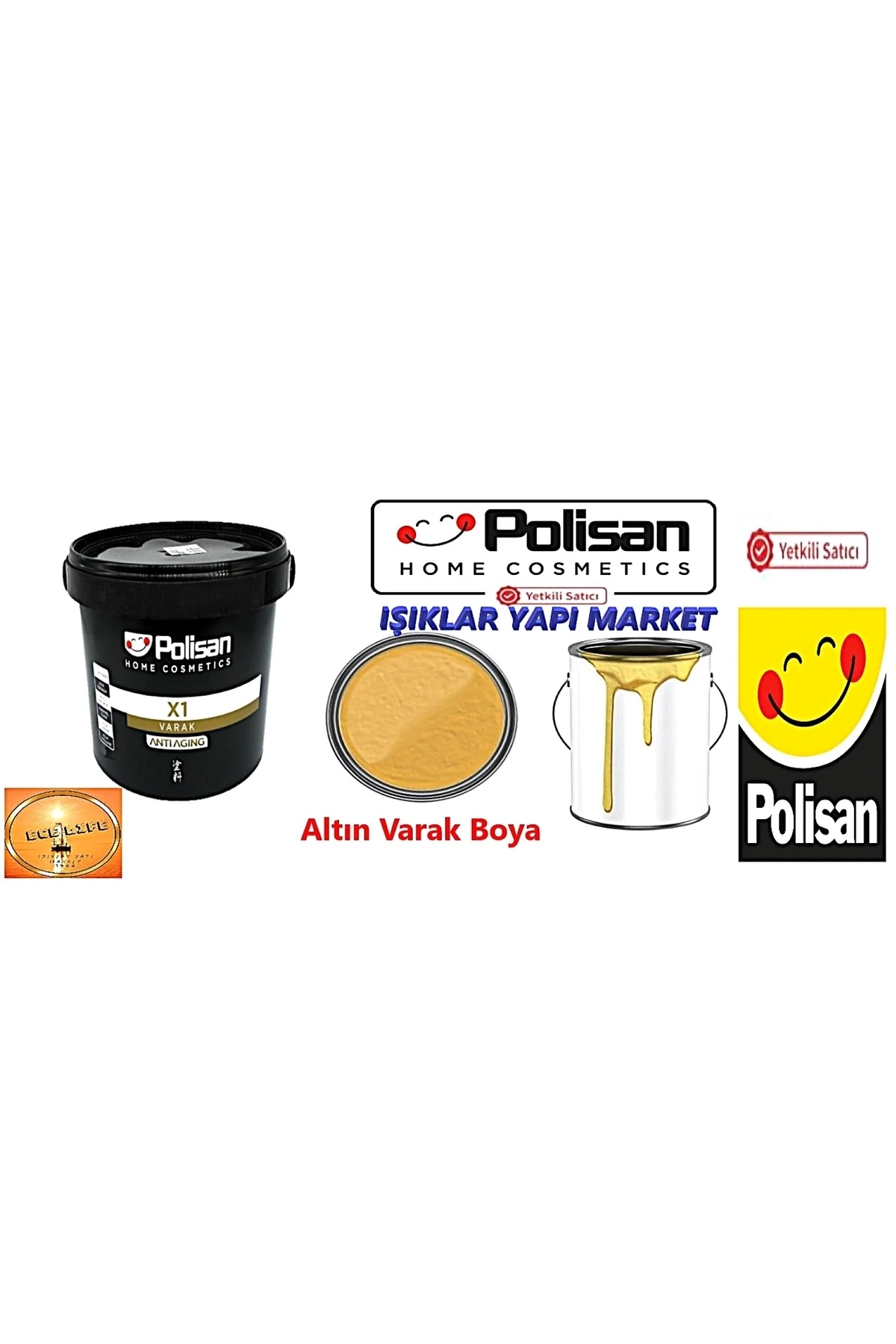 Altın Varak Boya -X1 Antiaging -Su Bazlı -0,70 Litre