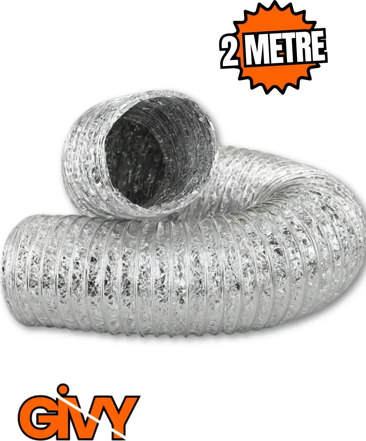 Günlüler Aspiratör Borusu 2 Metre (Davlumbaz Borusu)