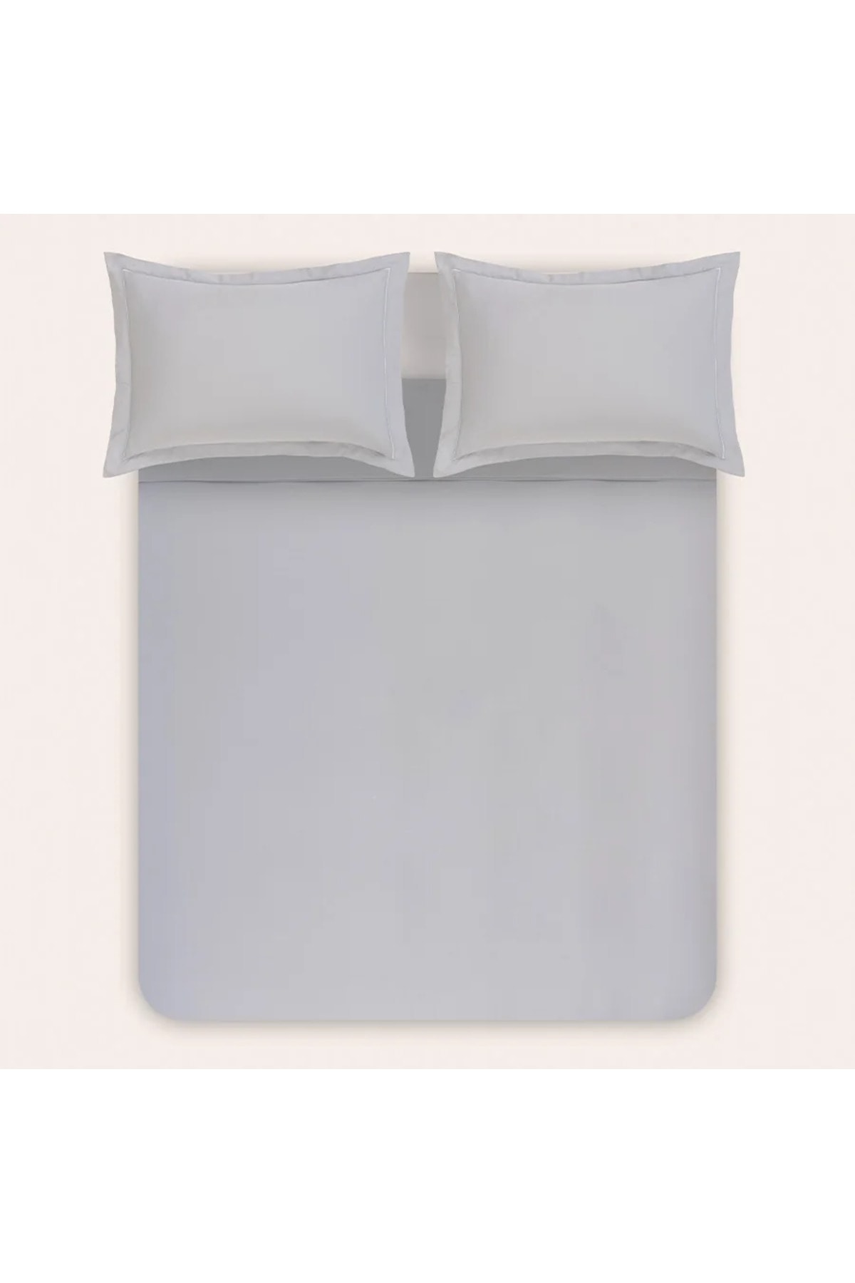 %100 Pamuk Saten Nevresim Seti 240x220 cm Mavi - Lia Serisi