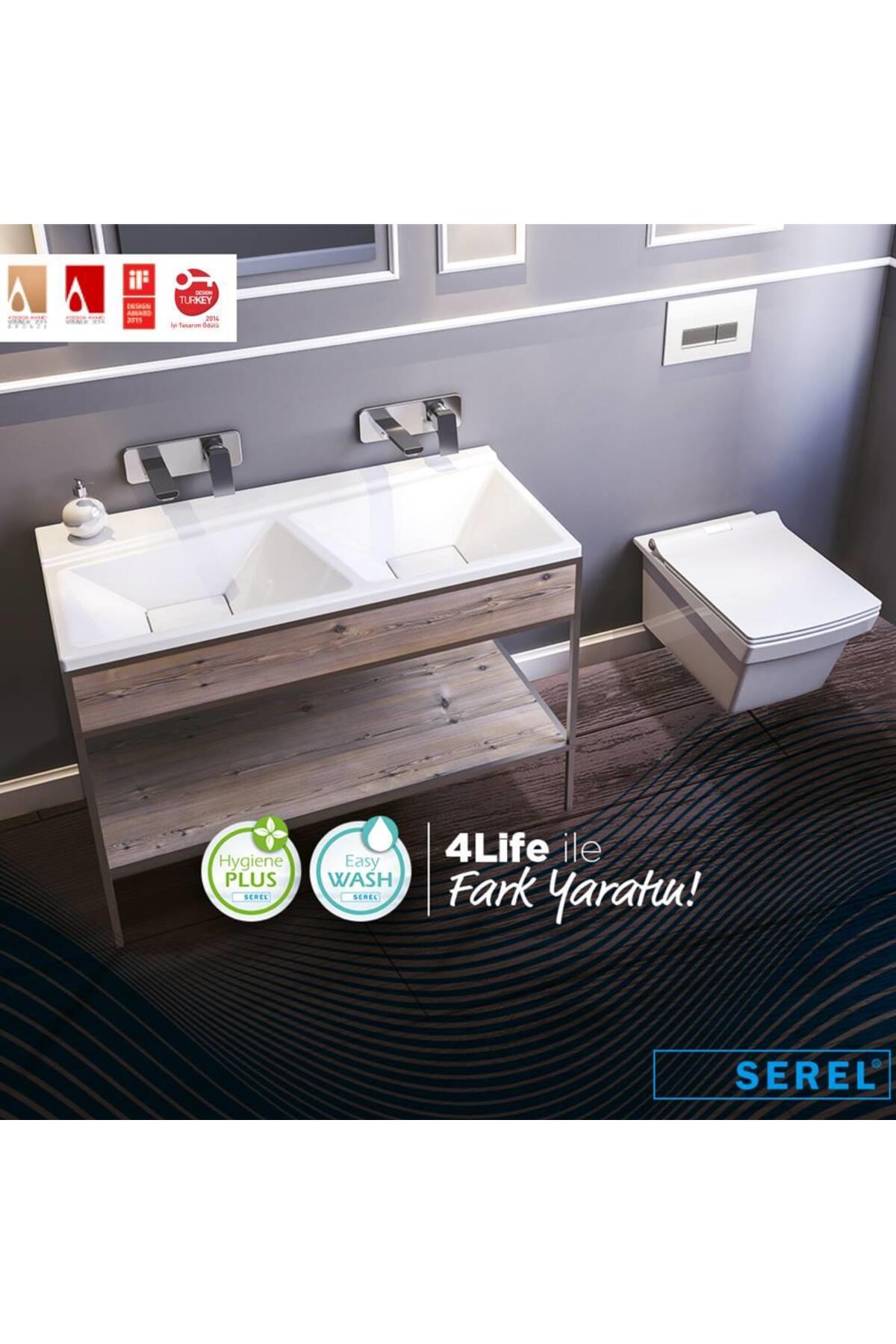 Serel 4life 53 Cm Asma Klozet - Kapak Hariç FL10ADS110H