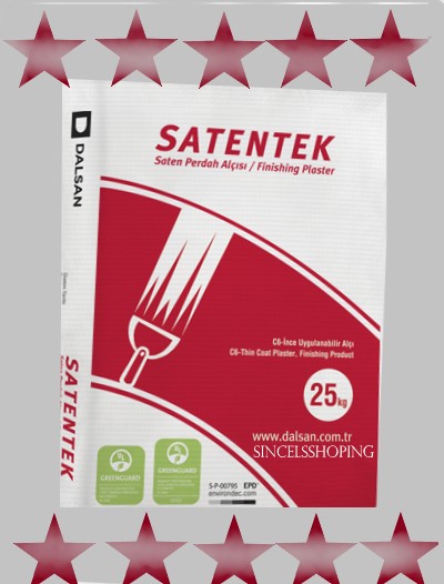 Saten Alçı 2 kg Santatek Perdah
