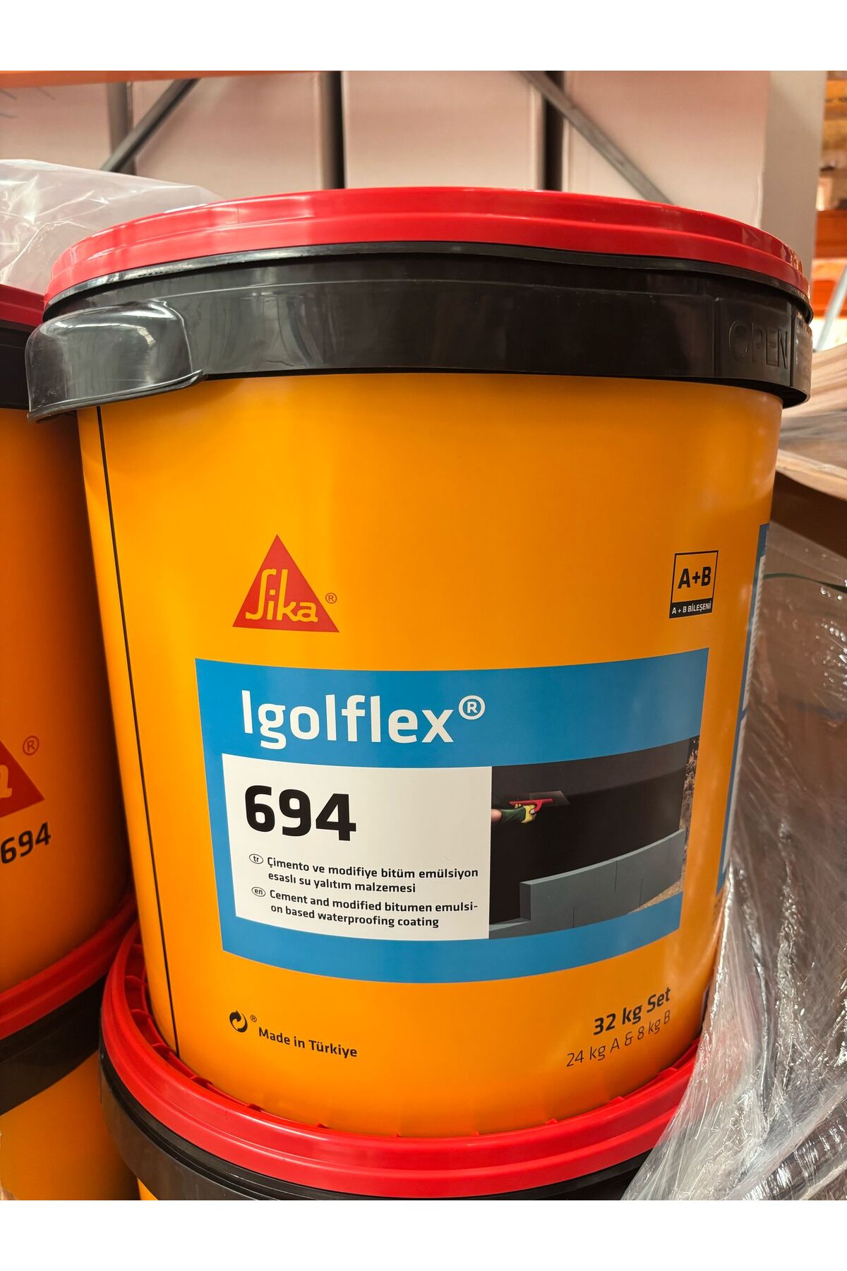 ® Igolflex®-694 Iki Bileşenli Su Yalıtım Kaplaması