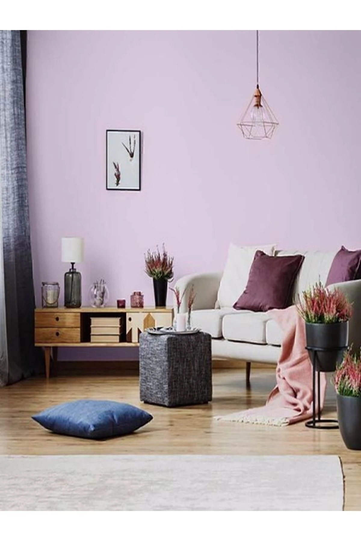 Tek Duvar Boyama Seti Orkide