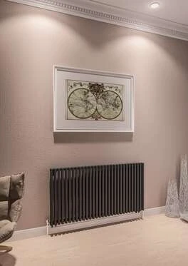 Diva Yatay Çelik Radyatör 1180X600 Pütürlü Beyaz (Ral 9016)