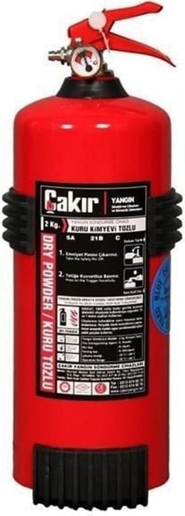 Yangın Tüpü 2 kg Abc Tozlu