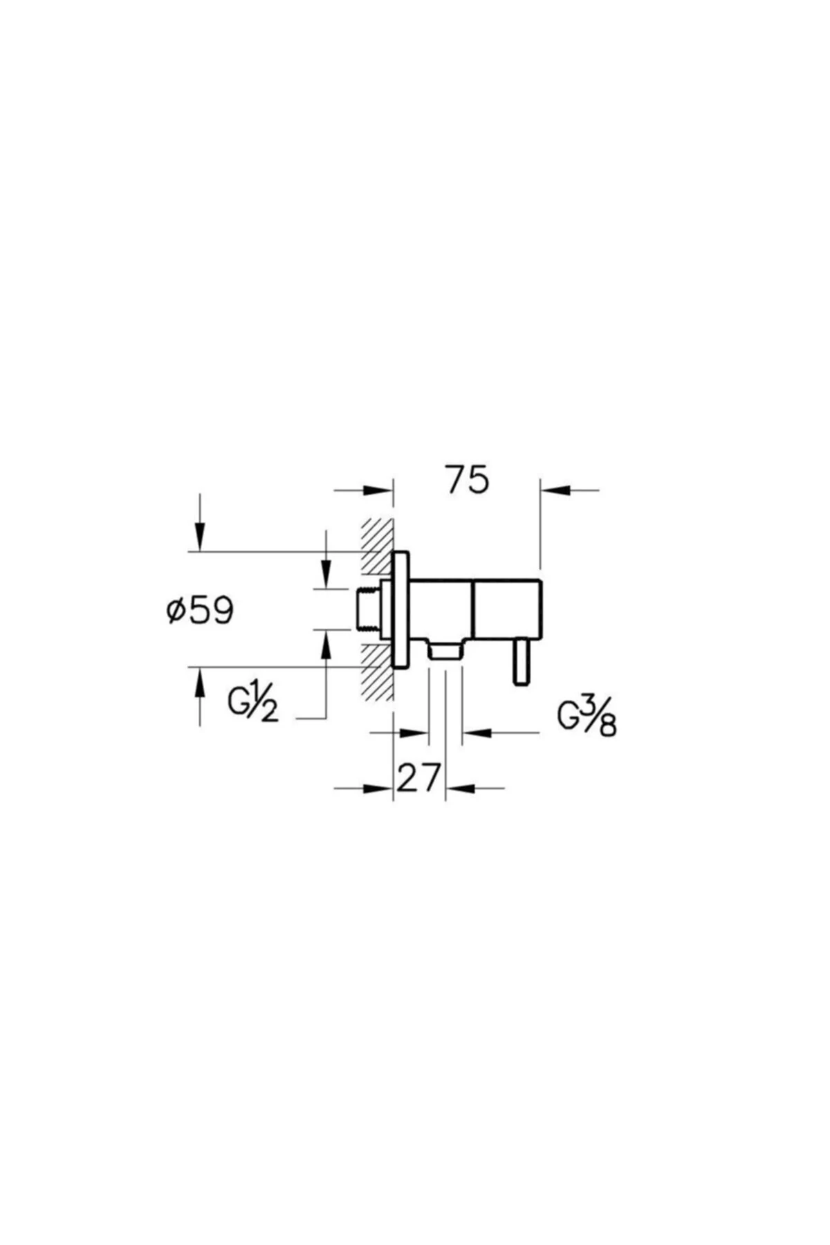 Vitra Origin Ara Musluk, Bakır A4521426
