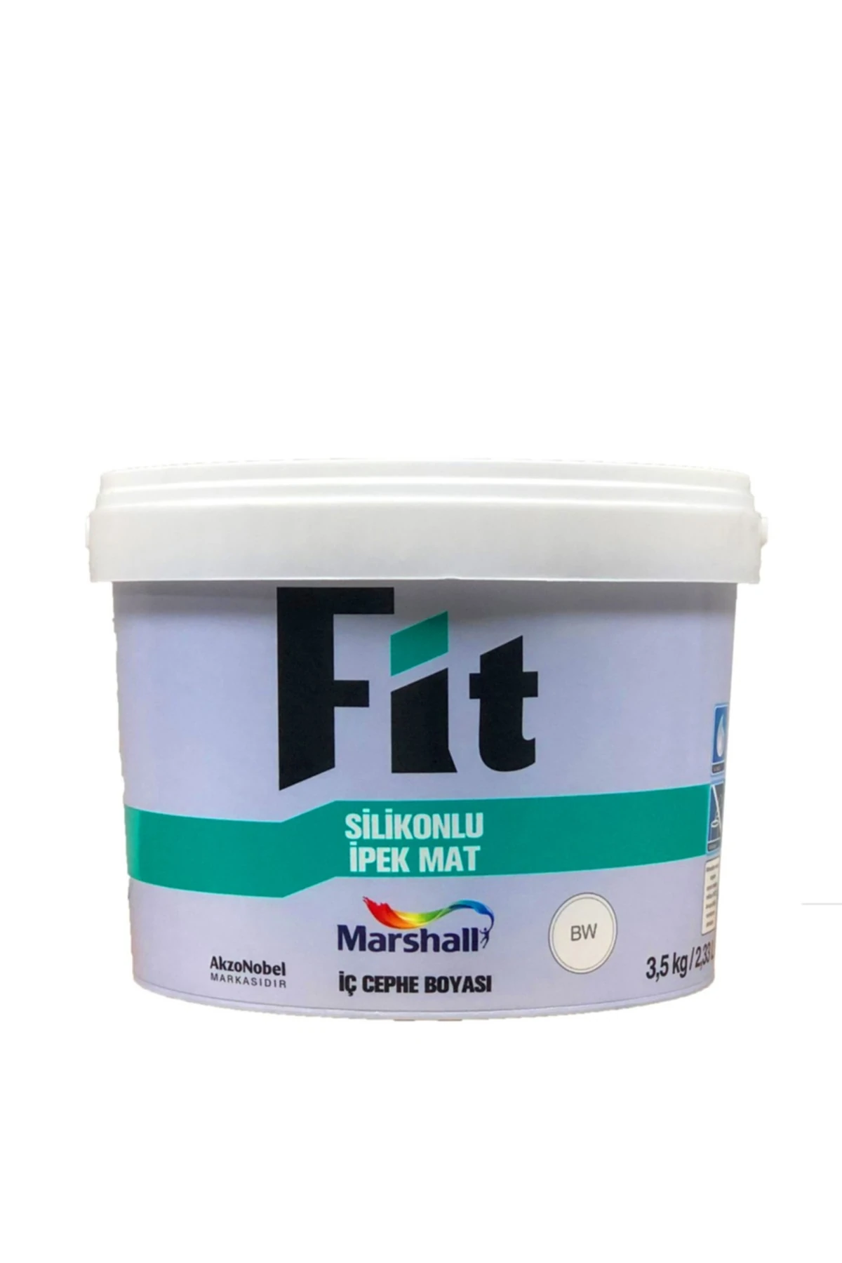 Fit Silikonlu Ipek Mat Zencefil 2,5 Lt (3,5 Kg)