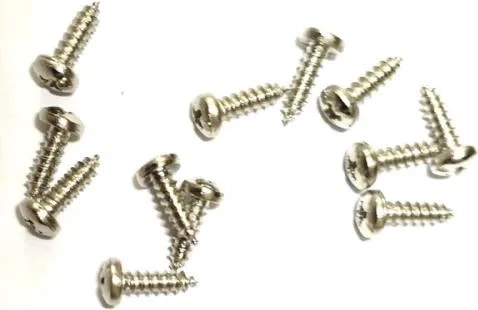 Klips, Menteşe, Ayak, Ysb Sac Vidası - 2,9x9,5mm Nikel, 100 Adet