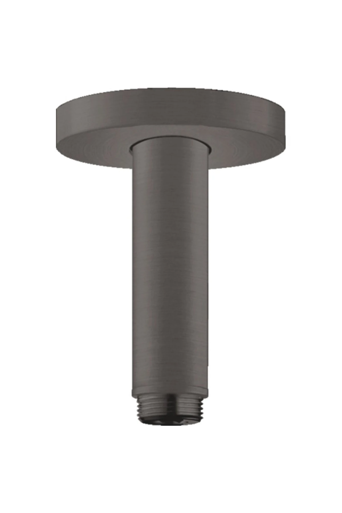 Mat Siyah Krom Tavan Bağlantısı S 10 Cm