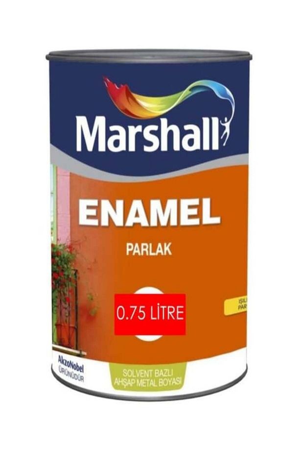Enamel Parlak Yağlı Boya Yeni Kurşun 0.75 Lt.