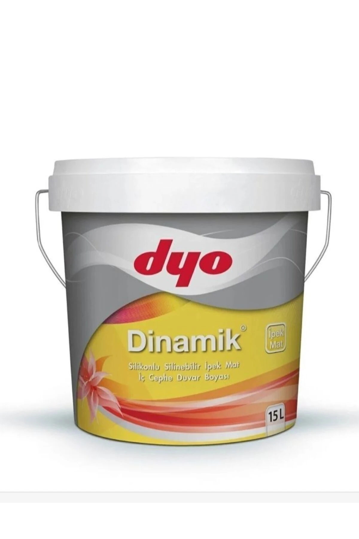 Dyo dinamik ipek mat silikonlu tam silinebilir 2.5 lt 9077 grafit tozu