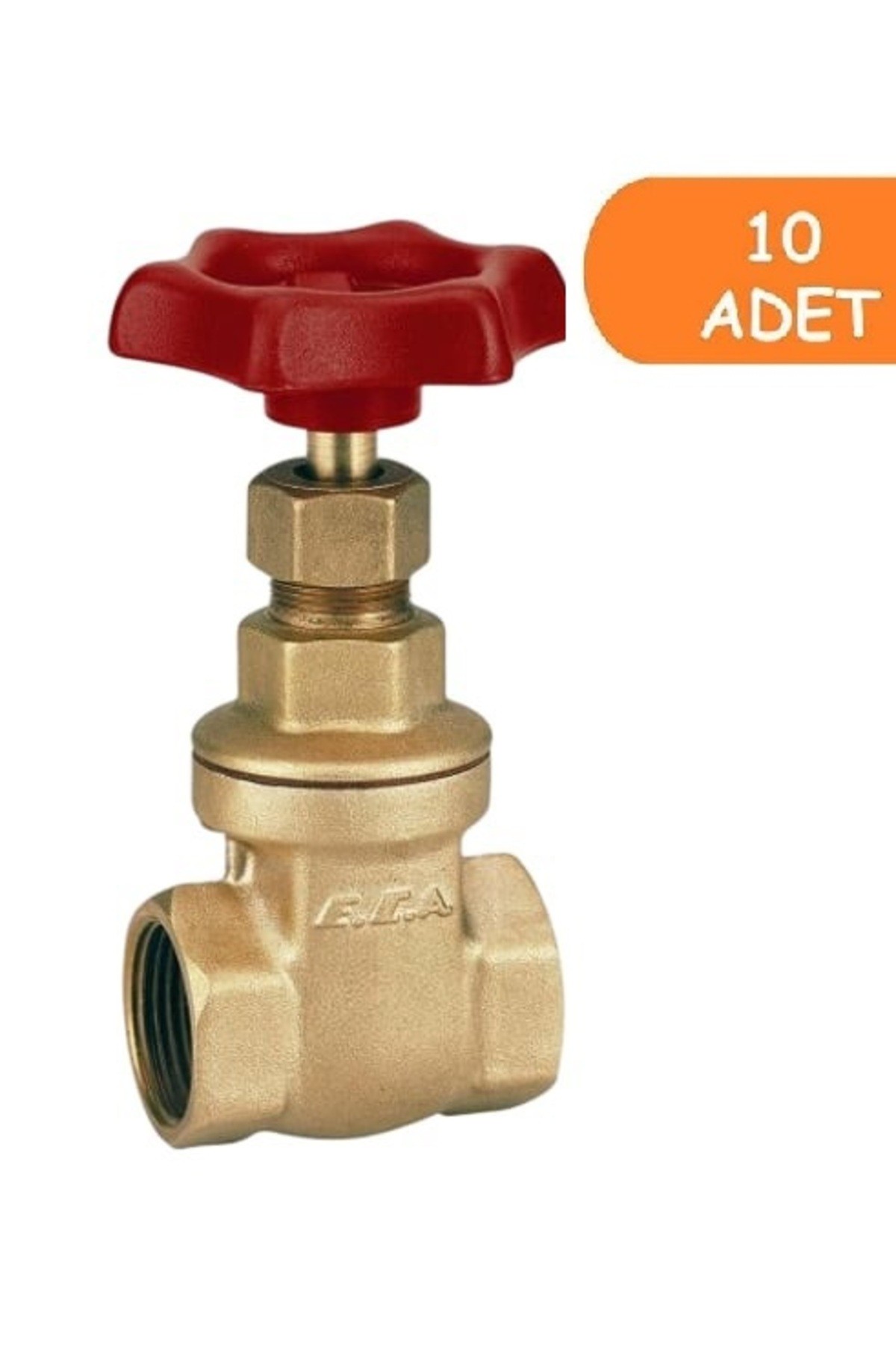 10 Adet ECA 1/2 Şiber Valf 601003001