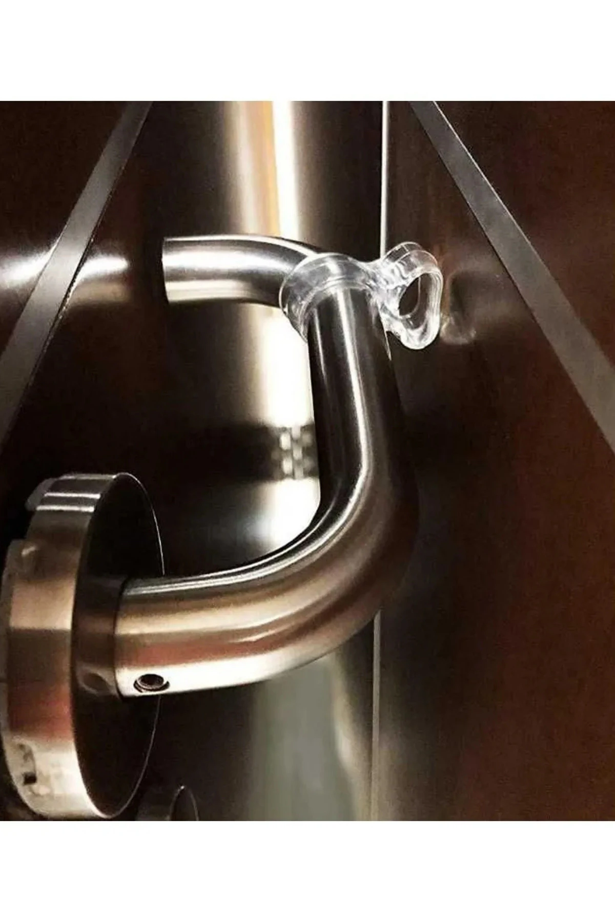 Plastik 8’li Kapı Kolu Pencere Stoperi, Kapı Arkası Duvar Koruyucu Tampon Silikon Durdurucu