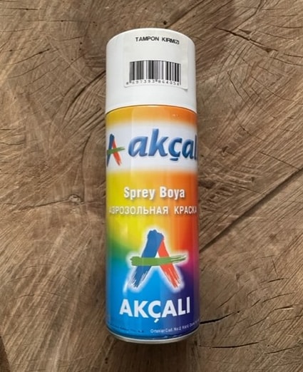 400ML Kırmızı Sprey Boya Parlak Kırmızı Tampon Boyası
