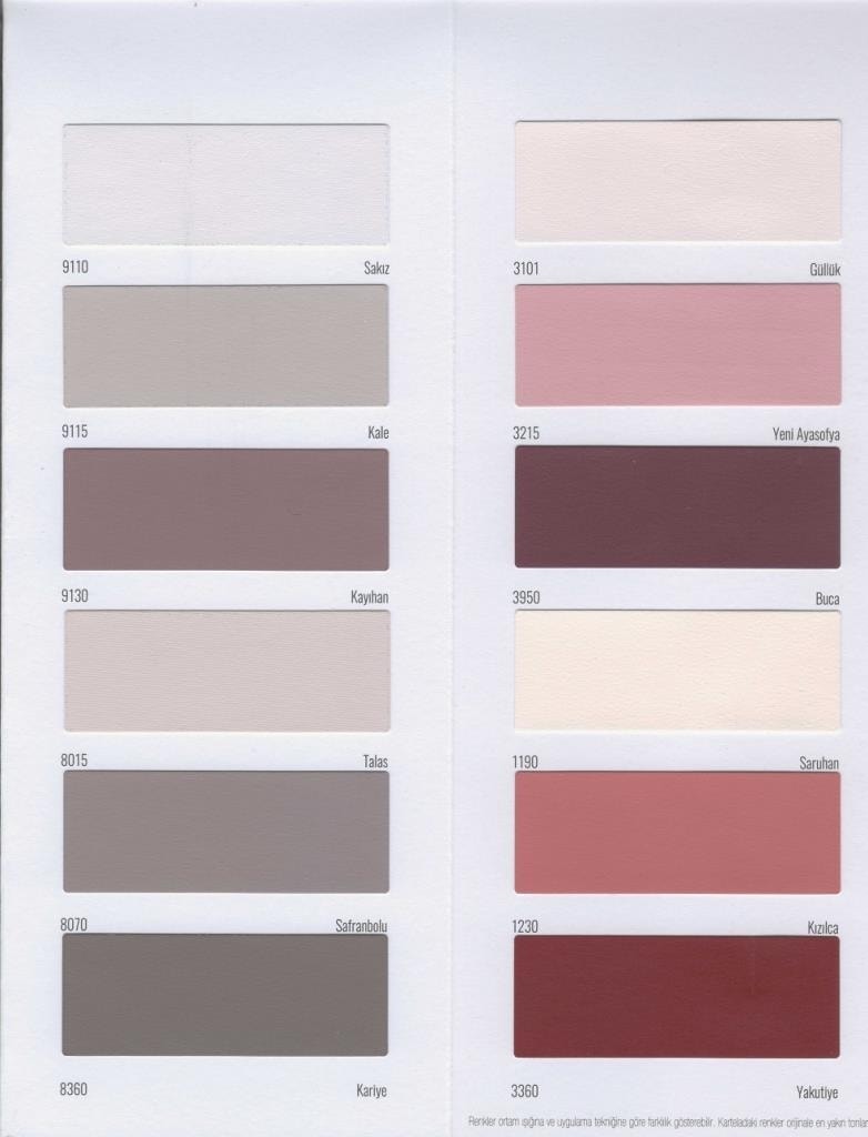 Hierasil %100 Saf Akrilik Silikonlu Dış Cephe Boyası 2.5 Lt Pembe
