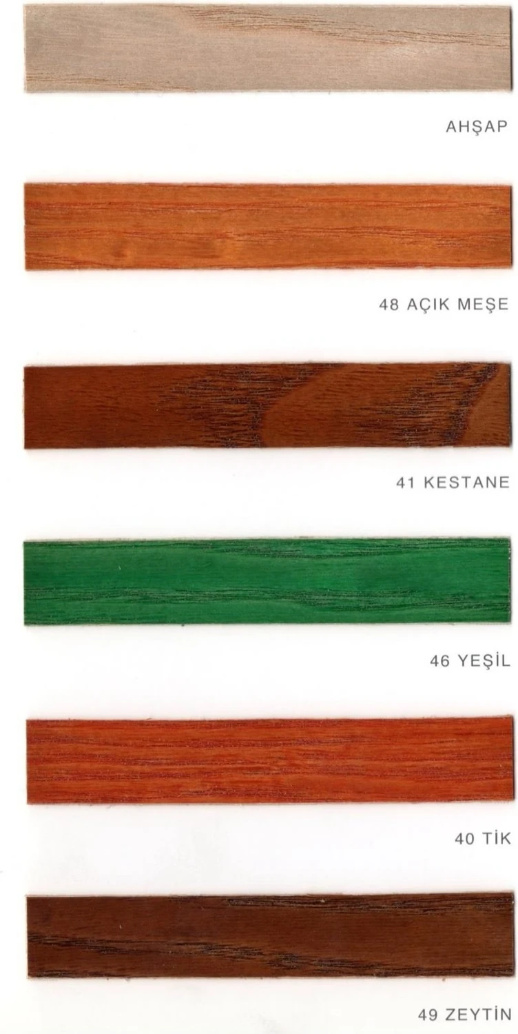 Vernikli Ahşap Koruyucu Boya Kestane 0.75 Lt.