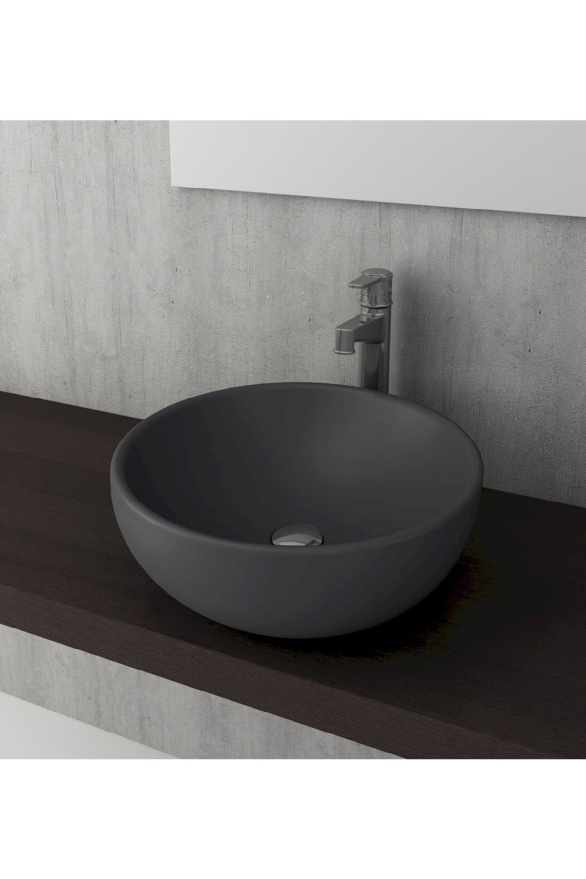 Venezia Çanak Lavabo Mat Antrasit