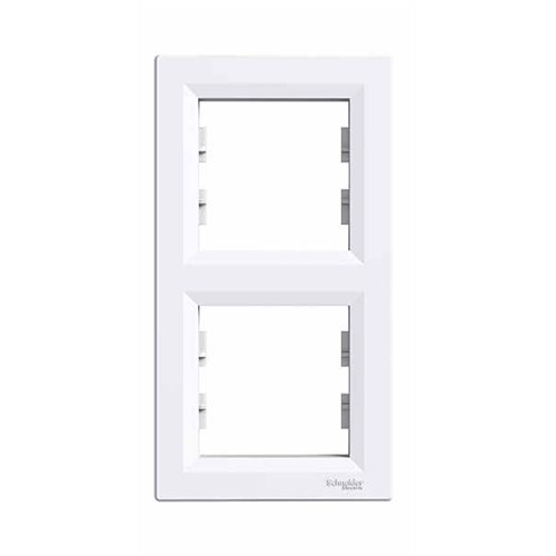 Asfora 2'Li Dikey Cerceve Beyaz Çerçeveli