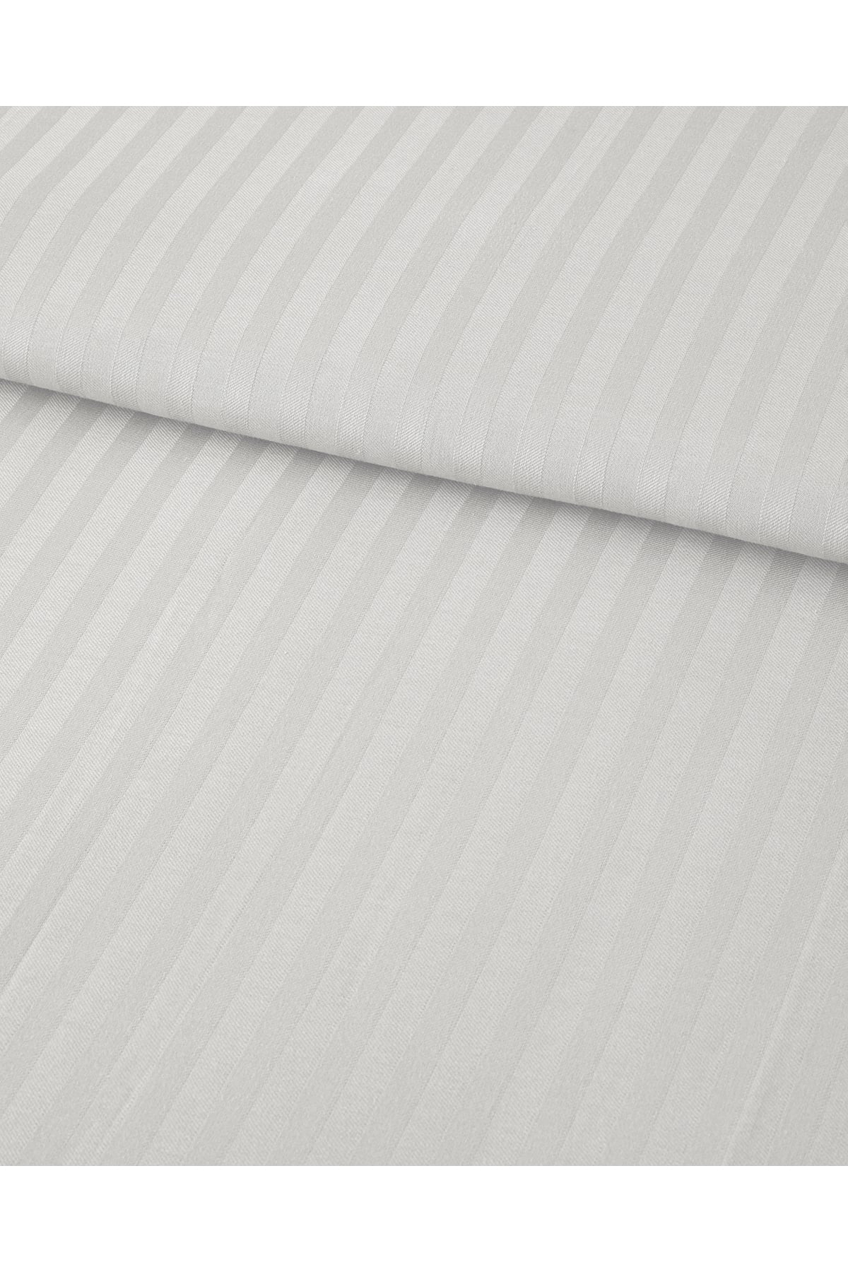 Crystal Ipeksi Twill Tek Kişilik Nevresim Takımı 160x220 Cm Beyaz