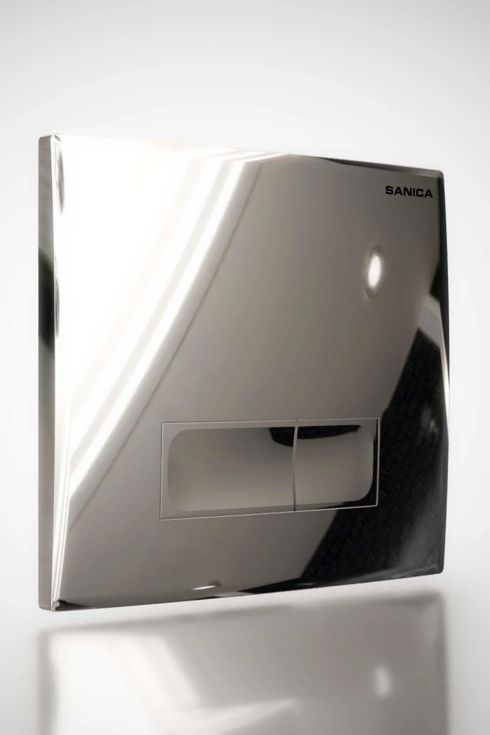 Rezervuar Panel Takımı P04 Parlak Krom Boyalı 21 x 18 cm