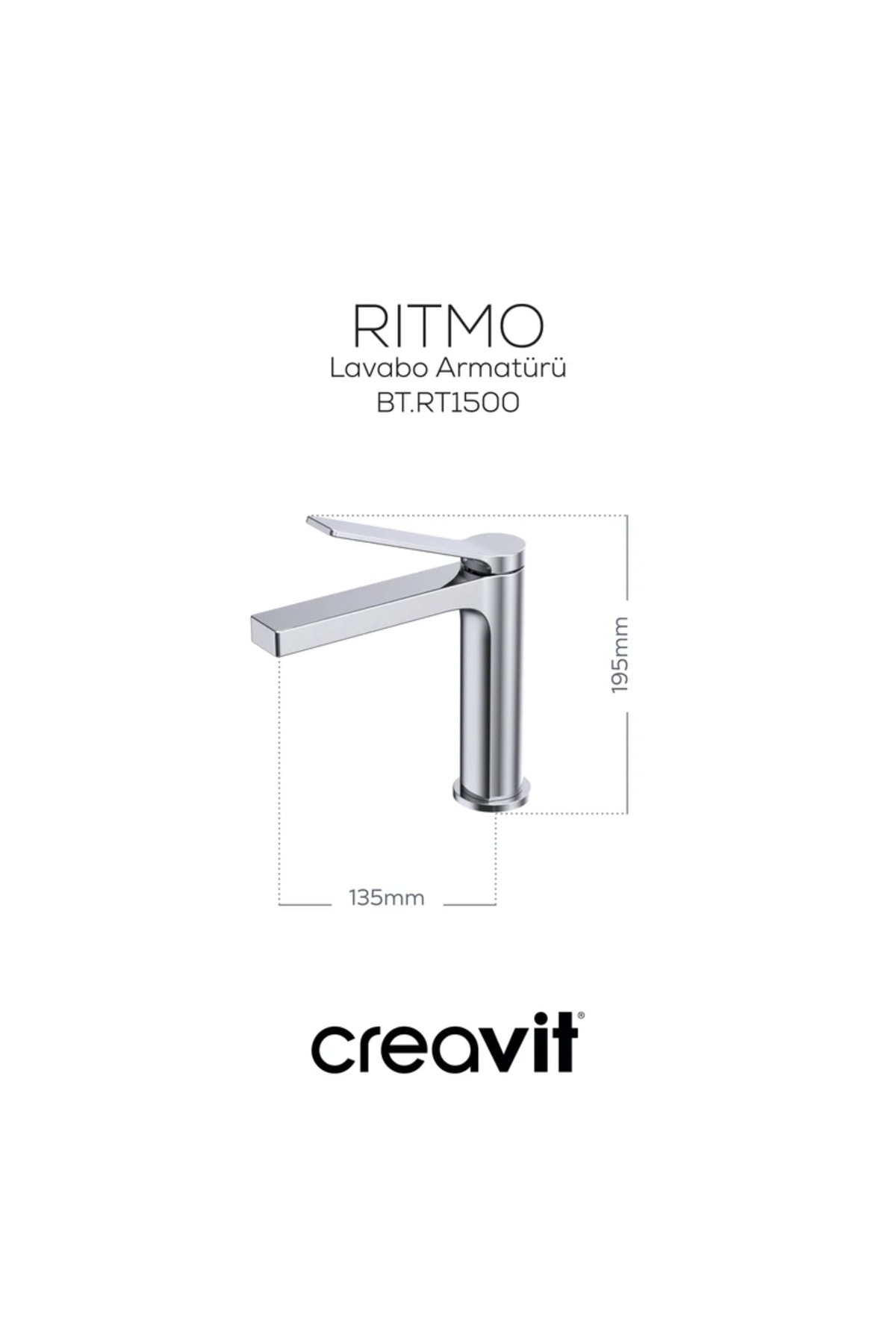 Rt1500 Ritmo Lavabo Armatürü