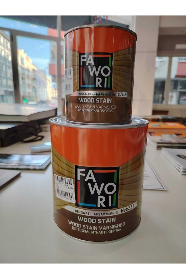 Wood Stain Vernikli Ahşap Koruyucu