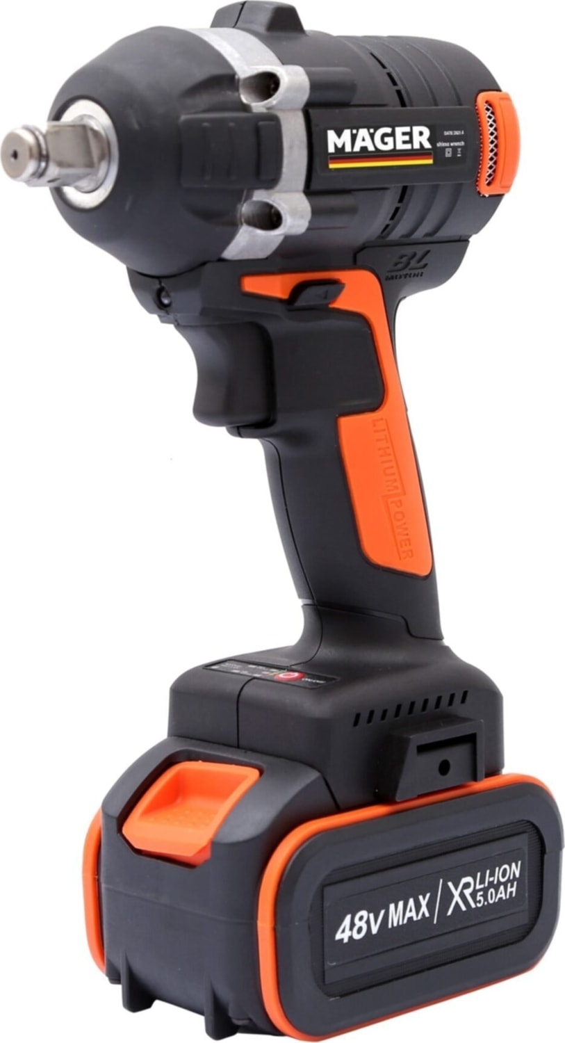 Tekno Trust MGR1048VBS Çift Akülü Metal Şanzuman LED Göstergeli Somun Sıkma Makinası