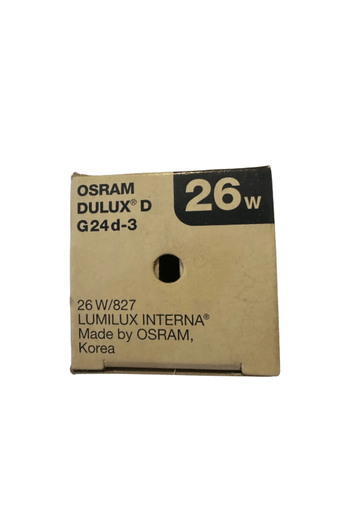 Dulux D 26w 827 2700k Sarı Işık 2pinli G24d-3 Duylu Boy:16.5cm ( 10w-13w-18w Yerine Olmaz )